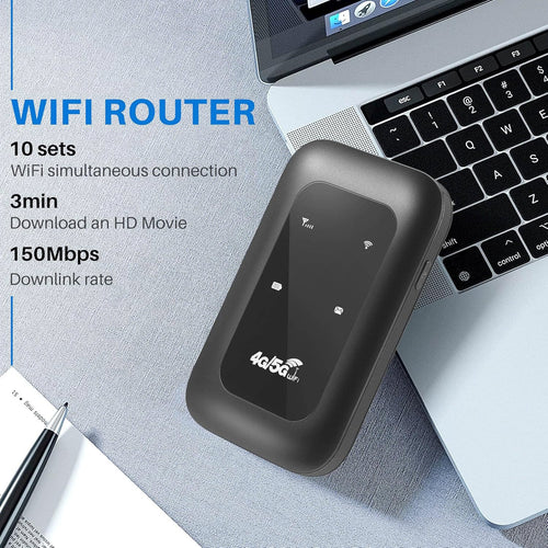 Highspeed 5G Wireless Hotspot Free Monthly Fee Portable WiFi