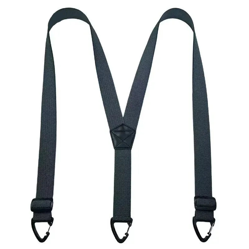 🔥 Men's X-Back Suspenders with Heavy-Duty Hook Clips – Wide, Adjustable & Durable for Work & Casual 🎩