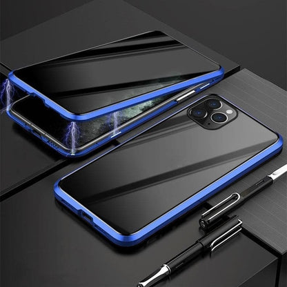 360° Double-Sided Magnetic Privacy iPhone Case | Anti-Spy Glass