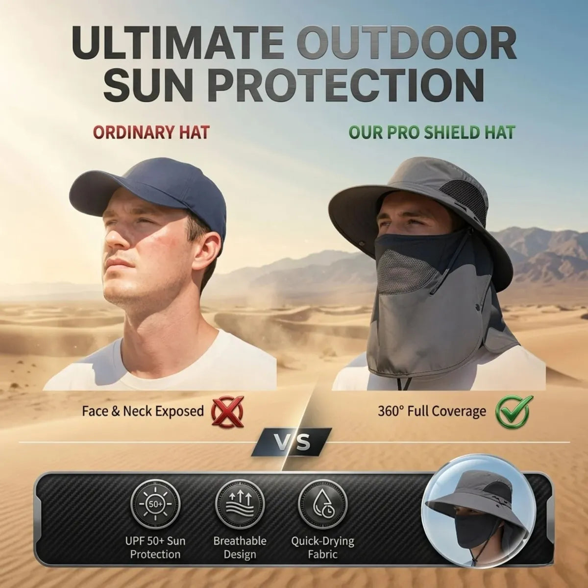 🔥Sun Protection Hat That Stops Sunburn Before It Starts🔥