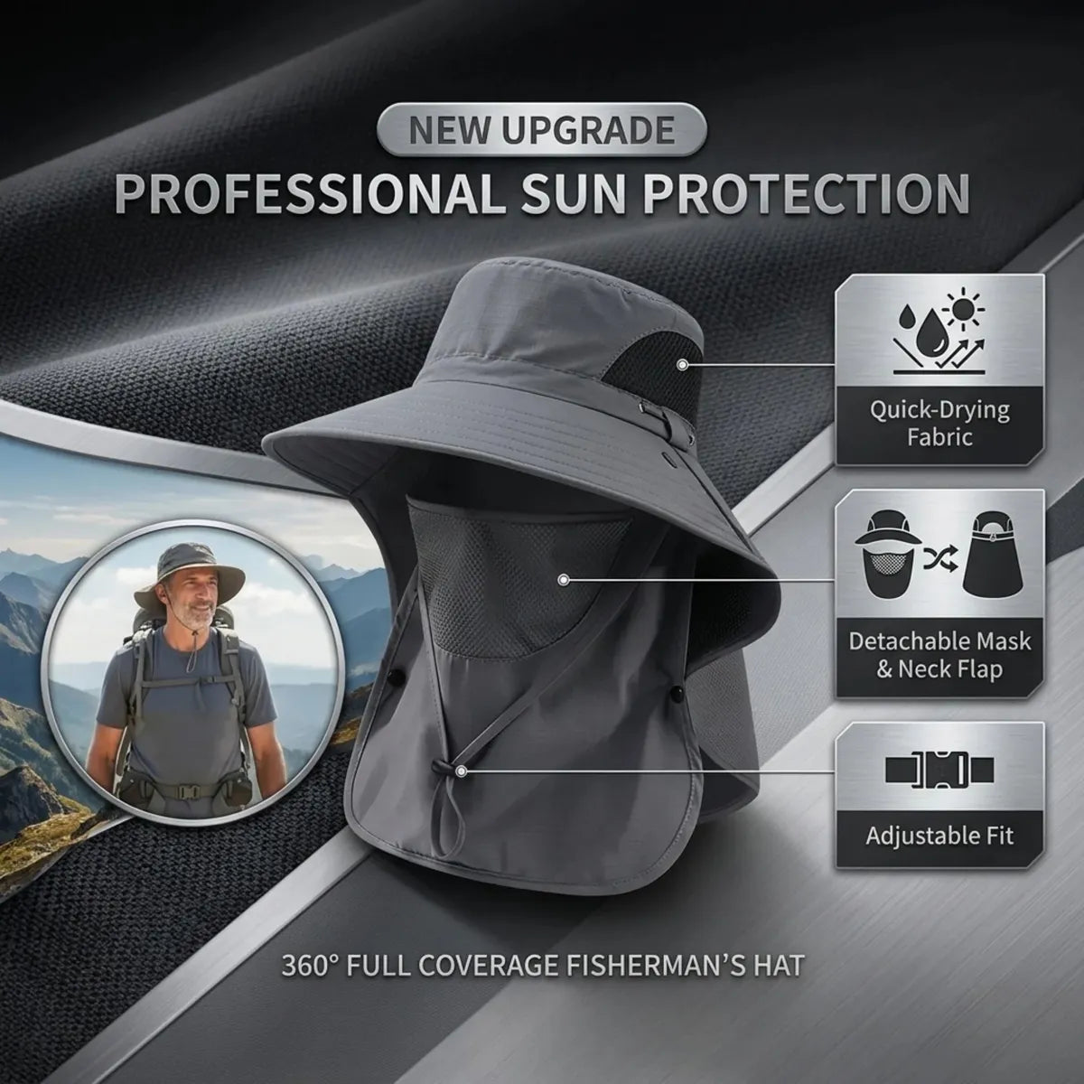 🔥Sun Protection Hat That Stops Sunburn Before It Starts🔥
