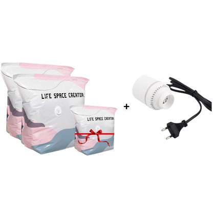 📦 Large-Capacity Vacuum Bags – No Pump Needed! 💨✨