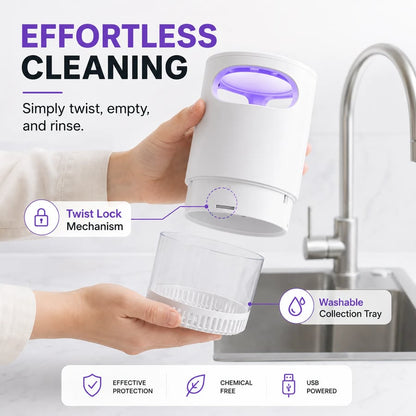 🦟  UV Mosquito Killer Lamp – quiet, USB, chemical-free. 50K+ sold! 🔇🌙