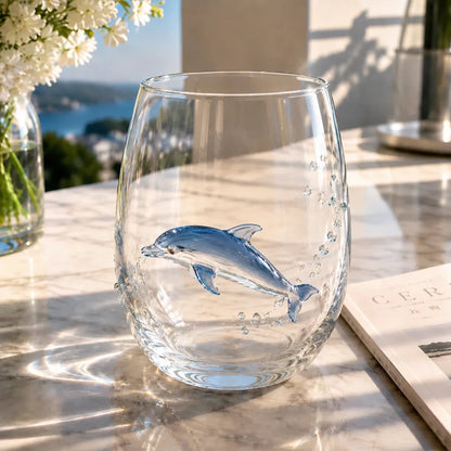 🌊 3D Ocean Animal Artisan Glassware Collection for Fresher Sips, Coastal Elegance & Elevated Home Bar Vibes