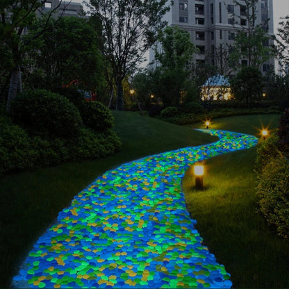 💥🌈Colorful Glow-in-the-Dark Garden Stones💥