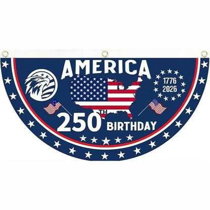 Celebrate America's 250th Birthday Banner