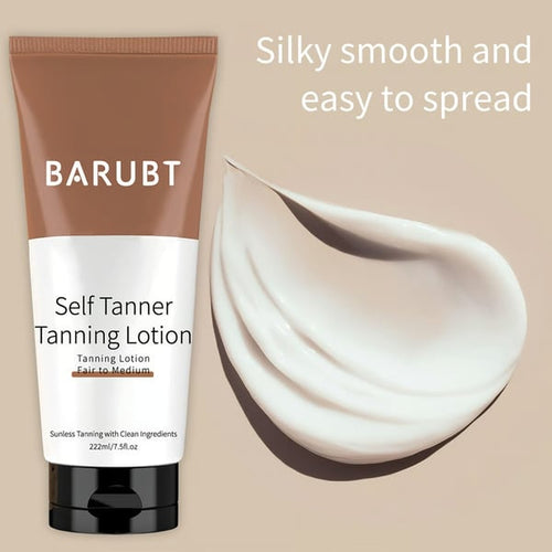 🌞 Get the Ultimate Sunless Glow✨  Self Tanner Lotion – For a Natural, Streak-Free Tan