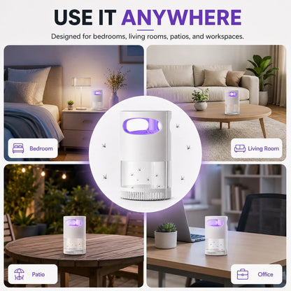 🦟  UV Mosquito Killer Lamp – quiet, USB, chemical-free. 50K+ sold! 🔇🌙