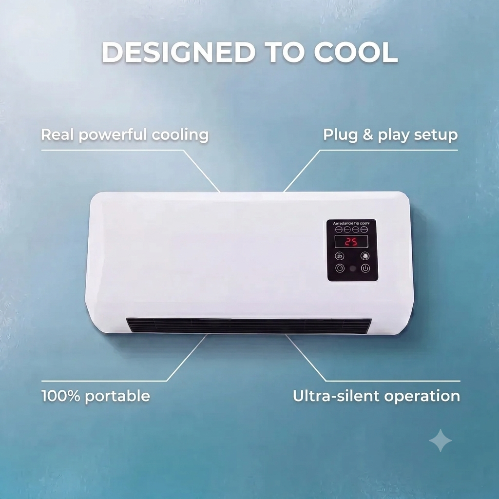 ❄️Ductless Portable Air Conditioners No Windows Needed❄️