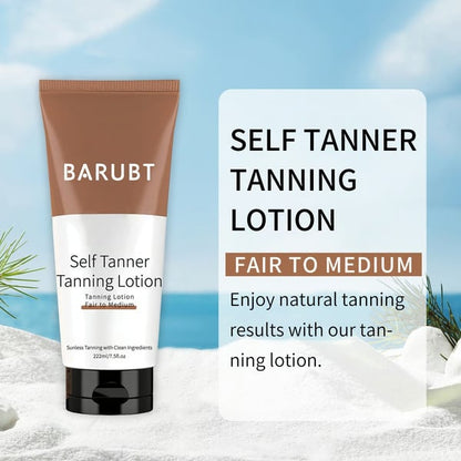 🌞 Get the Ultimate Sunless Glow✨  Self Tanner Lotion – For a Natural, Streak-Free Tan