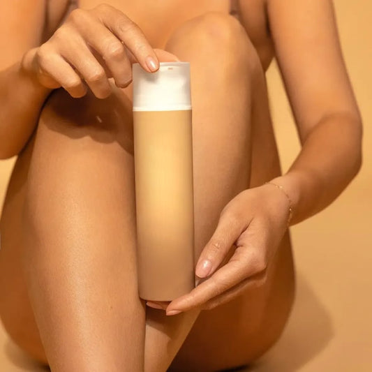 Gradual Body Tan Lotion – Non-Sticky, Streak-Free, Natural Caramel Dye for All Skin Types
