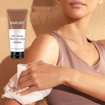 🌞 Get the Ultimate Sunless Glow✨  Self Tanner Lotion – For a Natural, Streak-Free Tan