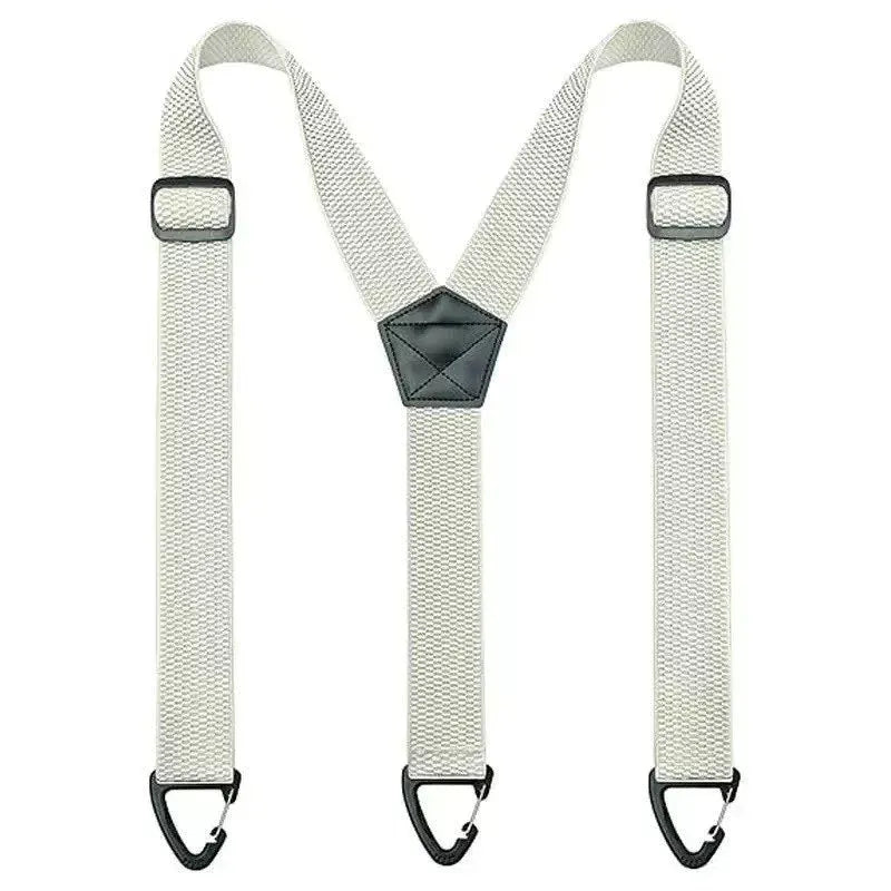 🔥 Men's X-Back Suspenders with Heavy-Duty Hook Clips – Wide, Adjustable & Durable for Work & Casual 🎩