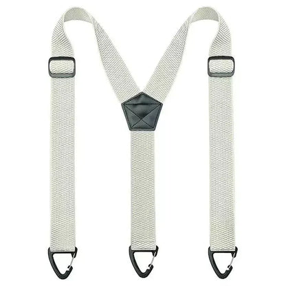 🔥 Men's X-Back Suspenders with Heavy-Duty Hook Clips – Wide, Adjustable & Durable for Work & Casual 🎩