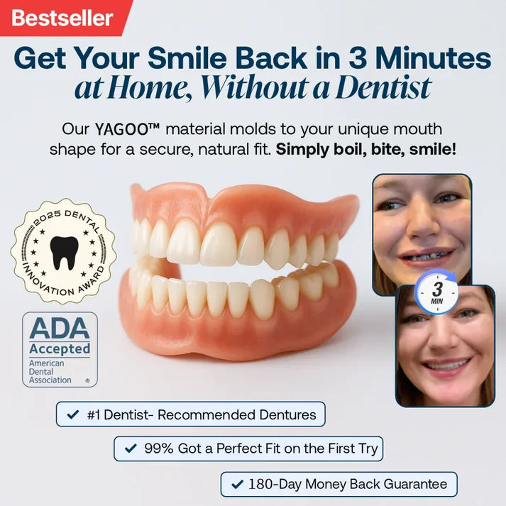 Custom-Fit Full Functional Dentures Make you more confident