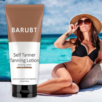 🌞 Get the Ultimate Sunless Glow✨  Self Tanner Lotion – For a Natural, Streak-Free Tan