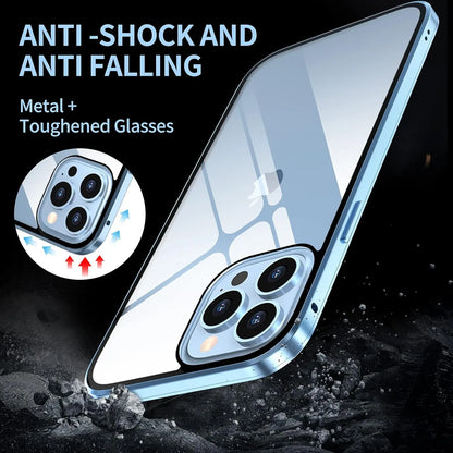 360° Double-Sided Magnetic Privacy iPhone Case | Anti-Spy Glass
