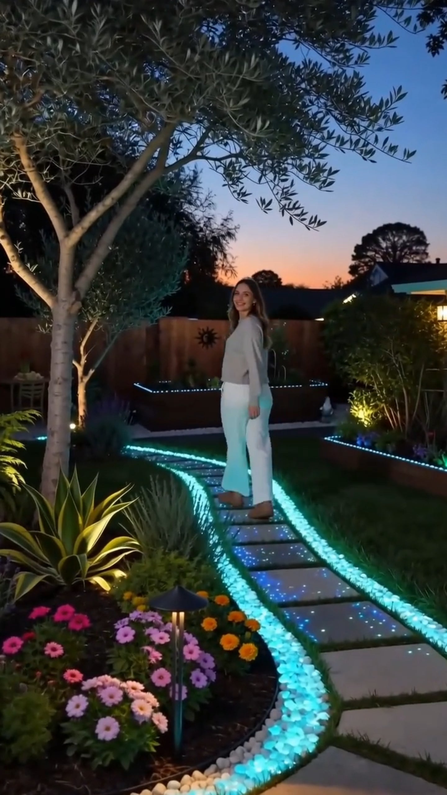 💥🌈Colorful Glow-in-the-Dark Garden Stones💥