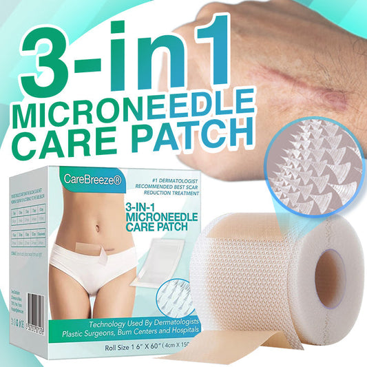 🏆 CareBreeze® 3-in-1 Microneedle Care Patch 🇺🇸 Made in USA