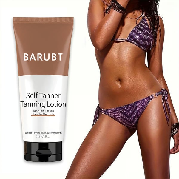 🌞 Get the Ultimate Sunless Glow✨  Self Tanner Lotion – For a Natural, Streak-Free Tan