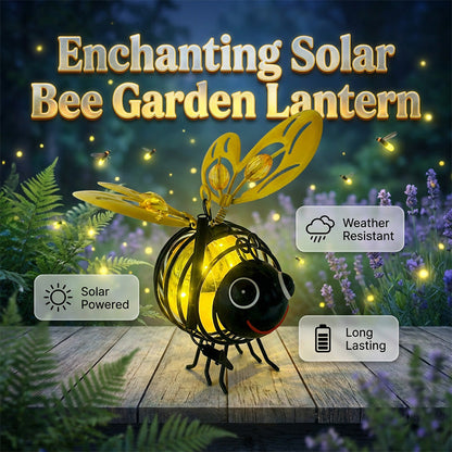 🐝Solar Hanging Bee Lights☀️Waterproof Outdoor Garden Decor Lantern for Patio & Yard❤️🌿✨