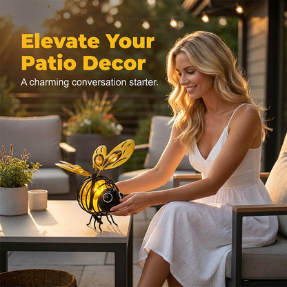 🐝Solar Hanging Bee Lights☀️Waterproof Outdoor Garden Decor Lantern for Patio & Yard❤️🌿✨